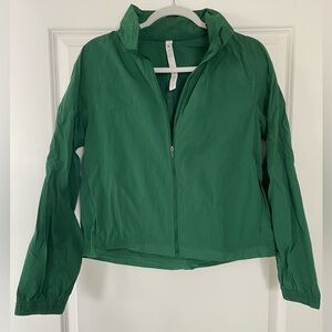 lululemon athletica Lightweight Hooded Jacket- Green
